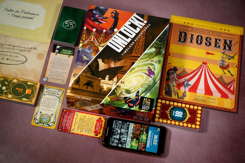 Asmodee UNLOCK! Timeless Adventures Card Game - Escape Room-Inspired Cooperative Adventure, Fun Family Game for Kids and Adults, Ages 10+, 1-6 Players, 1 Hour Playtime, Made by Space Cowboys - Image 2